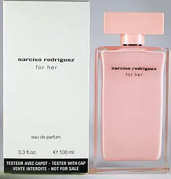 Оригінал Narciso Rodriguez For Her 100 мл ТЕСТЕР парфумована вода - мініатюра 2