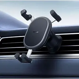 Автотримач для телефона Baseus Stable Gravitational Car Mount Air Outlet у повітропровід - мініатюра 7