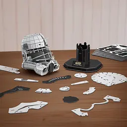 4D Build: Пазл для створення 3D-моделі «Зоряні війни: шолом штурмовика» (121 деталь) 4D Build SM47188/6074275 - мініатюра 5