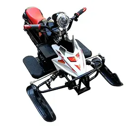 Електроснігохід Crosser S-1 (800W, 48V, 20Ah) на амортизаторах червоний - мініатюра 2