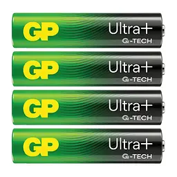 Батарейки GP ULTRA PLUS ALKALINE 1.5V 24AUP21-SB4 Лужні LR03 AAA 4 шт.