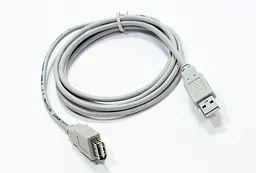 Подовжувач USB (штекер A — гніздо А) 3 метри сіра версія юсб 2.0 - мініатюра 2