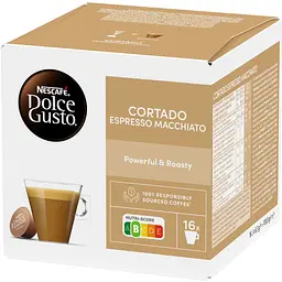 Кава в капсулах NESCAFE Dolce Gusto Cortado Espresso Macchiato 100.8 г - мініатюра 4