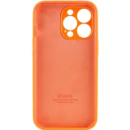 Чохол Silicone Case Full Camera Protective AA для Apple iPhone 14 Pro 6.1" Помаранчевий / Kumquat - мініатюра 2