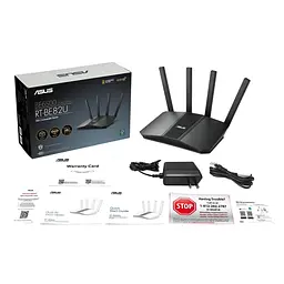Роутер ASUS RT-BE82U BE6500 4x2.5GE LAN, 1x2.5GE WAN. 1xUSB3.2, MESH (90IG0990-MO9B00) - мініатюра 5