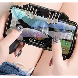 Бездротовий геймпад-тригер для смартфонів Union PUBG Mobile AK66 Чорний - мініатюра 7