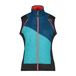 Куртка CMP Women's Hybrid Jacket with Removable Sleeves Deep lake XS (1097-30A2276-M916 36) - мініатюра 4