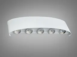Настінний LED світильник Diasha DFB-3205WH білий 10 Вт 10 променів - мініатюра 3