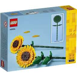 Конструктор LEGO Botanicals Соняшники 191 деталей (40524) - мініатюра 4