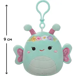 М'яка іграшка Squishmallows Метелик Рейна на кліпсі 9 см (SQCP00181) - мініатюра 2