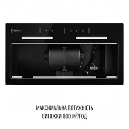 Витяжка повновбудована PERFELLI VIOLA 5JWRB NERO - мініатюра 10