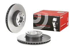 Диск гальмівний передній вентильований Bmw 7, 8, 5, Alpina B10 85-04р Brembo (09.5579.21)