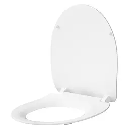 Сидіння для унітазу Cersanit Delfi duraplast Slim антибактеріальне Soft Close K98-0138 - мініатюра 2