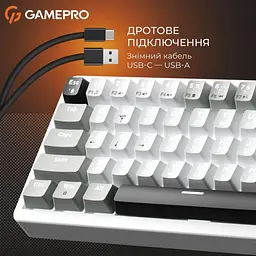 Клавіатура GamePro Genesis Silverlight MK116 (MK116) - мініатюра 8