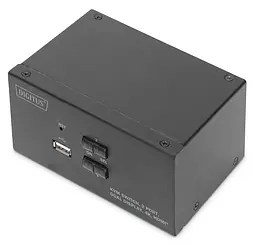 Комутатор Desktop HDMA KVM, 2 Port, Dual Display, 4K Digitus teh0018277 - мініатюра 2