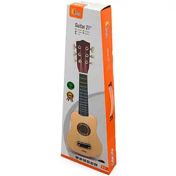 Музична іграшка Viga Toys Гітара бежева (50692) - мініатюра 3