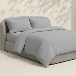 Наволочка Cosas Graphite муслінова 40х60 см графітова (023Muslin_Graphite_40x60) - мініатюра 7