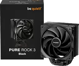 Повітряне охолодження be quiet! Pure Rock 3 Black (BK039) - мініатюра 4