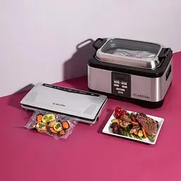 Тонкий вакуумний запаювач Klarstein FoodLocker 130 Вт (10030778) - мініатюра 6