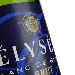 Вино ігристе Elysee Blanc De Blancs Brut, біле, брют, 0,75 л - мініатюра 5