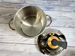 Набір посуду O.M.S. Collection 1087 Gold 18 предметів - мініатюра 9