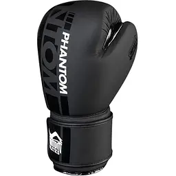 Рукавиці боксерські Phantom Athletic Apex Black - 16 унцій - мініатюра 2