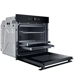 Whirlpool Духовий шафа Whirlpool електричний, 73л, A+, дисплей, конвекція, телескопічні напрямні, чорний - мініатюра 4