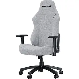 Крісло ігрове Anda Seat Luna Size L Grey Fabric (AD18-44-G-F) - мініатюра 9