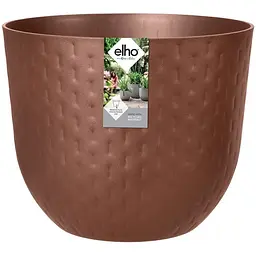 Вазон Elho Fuente Grains 30х24 см коричневий (480226)