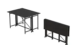 Стіл-книга трансформер Оріон 3 Ferrum-decor 750x1150x880 Чорний метал ДСП Сосна Кембра 16 мм (FRD-105083) - мініатюра 3