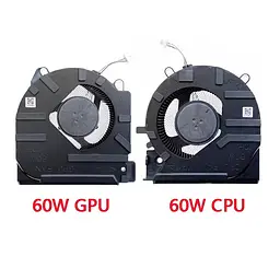 Вентилятор для ноутбука HP Victus 16-D 16T-D 16-E серії GPU 60W - мініатюра 3