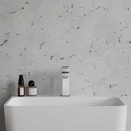 Змішувач для умивальника Omnires Parma white PM7410CRB Білий - мініатюра 3