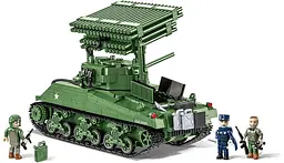 Конструктор COBI танк 1:28 M4A3 SHERMAN T34 CALLIOPE 2569 - мініатюра 3