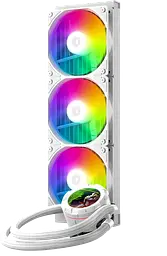 Водяне охолодження ID-Cooling Space LCD SL360 XE White - мініатюра 3