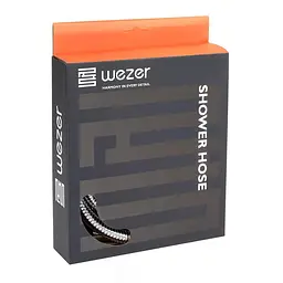 Душовий шланг 150 см хром Wezer WKR-009-150, Хром - мініатюра 2