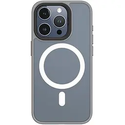 Чохол Blueo Frosted Anti-Drop with MagSafe для Apple iPhone 15 Pro Max Grey (BK5934-I15PMGR) [102956]