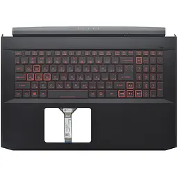 Топкейс ноутбука / верхня панель і клавіатура для ноутбука Acer Nitro AN517-41, AN517-54 з GPU GTX1650/RTX3050TI (6B.QAPN2.009) Оригінал від Acer, Верхня панель клавіатури