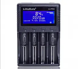 Розумний зарядний пристрій LIITOKALA LII-PD4 LI-ION 18650 NI-MH LED 4 КАНАЛА