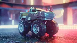 Машинка Road Rippers Roarin Rhinoceros со световыми и звуковыми эффектами - миниатюра 7
