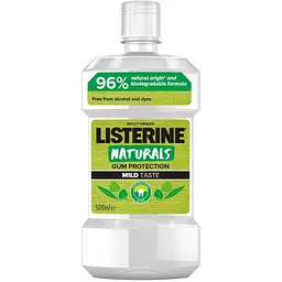 Ополаскиватель для полости рта Listerine Naturals с эфирными маслами 500 мл (3574661643335/3574661657462)