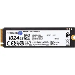 Накопичувач SSD M.2 2280 1TB Kingston (SKC3000S/1024G) - мініатюра 3