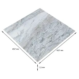 Плитка LVT Wall Sticker SW-00002465 самоклеюча 457х457х1.5 мм - мініатюра 3