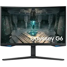 Монiтор Samsung 32" Odyssey G6 LS32BG650E (LS32BG650EIXUA) VA Black Curved 240Hz