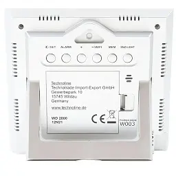 Метеостанція Technoline DirektWetter WD2000 Silver (WD2000) - мініатюра 2