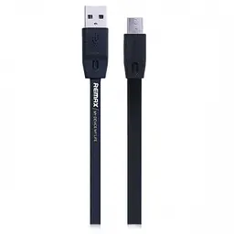MicroUSB кабель Remax 5-011 Full Speed чорний 1 метр - мініатюра 1