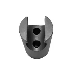 Тримач для ручного душу Qtap Spojeni округлий QT829910842854GRP Graphite - мініатюра 2