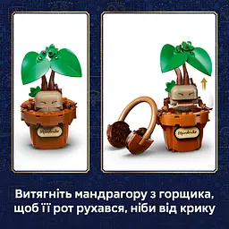 Конструктор LEGO Harry Potter Рослини з курсу гербології в Гоґвортсі (76474) - мініатюра 9