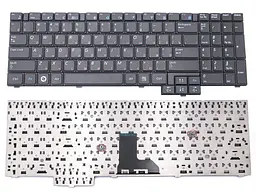 Клавіатура для Samsung NP R528, R530, R525, R523, R538, R540, R618, R620, RV508, RV510, R717, R719 (UA чорна)