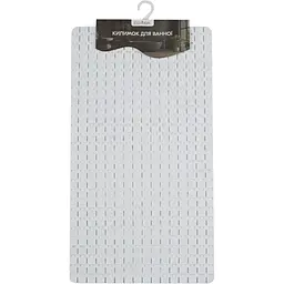 Килимок для ванної Eco Fabric Мозаїка 69х38 см білий (6938-002) - мініатюра 3