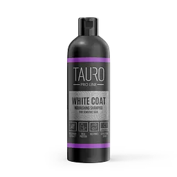 Поживний шампунь Tauro Pro Line для собак та котів з білою вовною White Coat Nourishing Shampoo 250 мл
